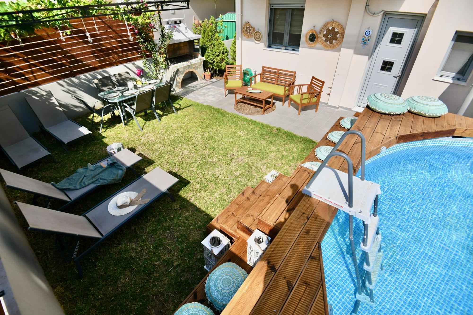 Dionysus Seaside Villa Ialysos  Ngoại thất bức ảnh