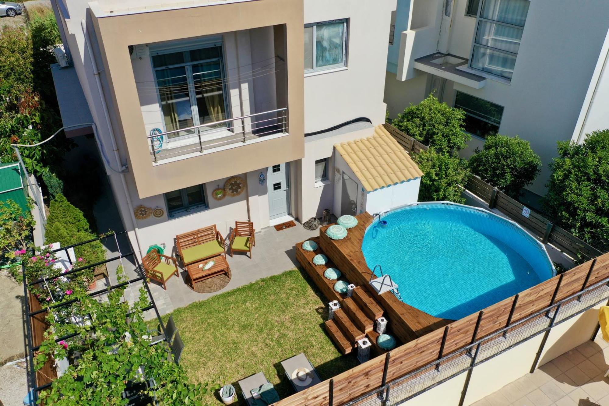 Dionysus Seaside Villa Ialysos  Ngoại thất bức ảnh