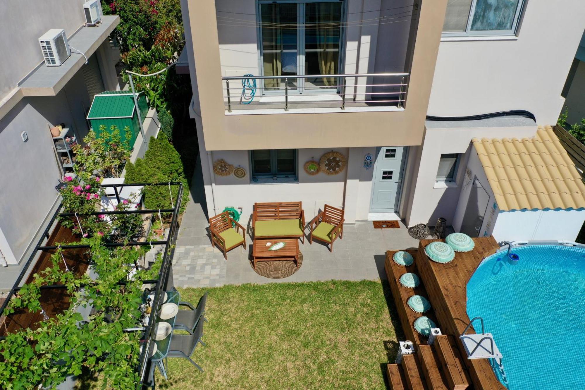 Dionysus Seaside Villa Ialysos  Ngoại thất bức ảnh